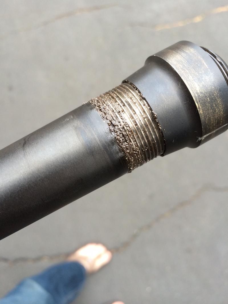 Smooth barrel nut / spanner wrench